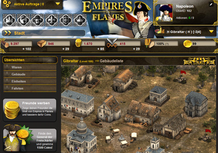 Empires in Flames Screenshot 1