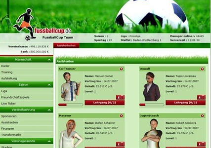 Fussballcup Screenshot 2