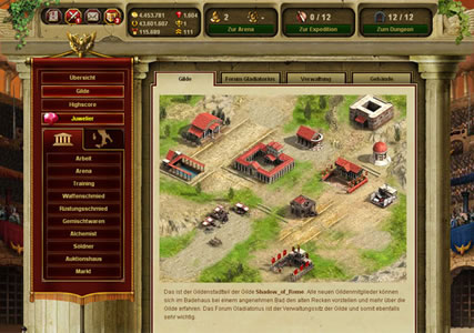 Gladiatus Screenshot 2