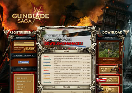 Gunblade Saga Screenshot 0