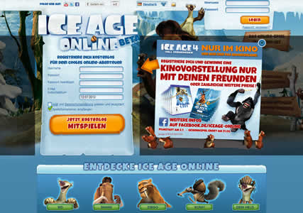 Ice Age Online Screenshot 0