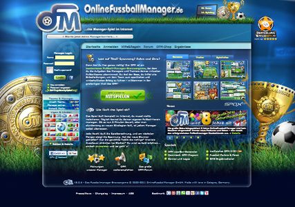 Online Fussballmanager Screenshot 0