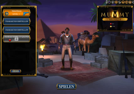 The Mummy Online Screenshot 1