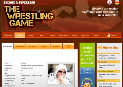 The Wrestling Game Screenshot 1